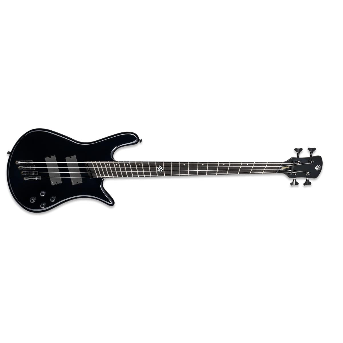 Spector NS Dimension HP 4 Bass Guitar Multi-Scale Black Gloss w/ EMGs & Darkglass Tone Capsule - NSDM4BK
