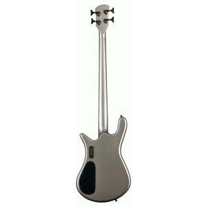 Spector NS Dimension HP 4 Bass Guitar Multi-Scale Grey Metallic Gloss w/ EMGs & Darkglass Tone Capsule - NSDM4GM