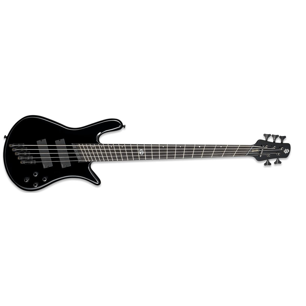 Spector NS Dimension HP 5 Bass Guitar Multi-Scale 5-String Black w/ EMGs & Darkglass Tone Capsule - NSDM5BK