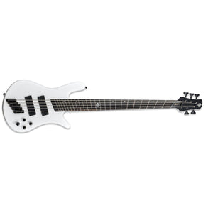 Spector NS Dimension HP 5 Bass Guitar Multi-Scale 5-String White w/ EMGs & Darkglass Tone Capsule - NSDM5WH