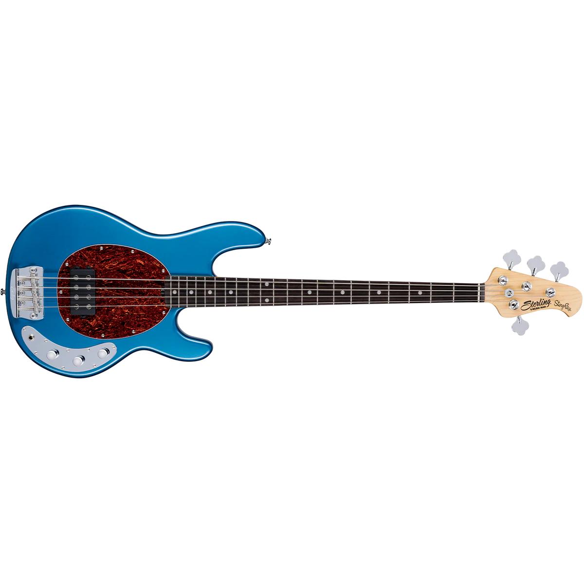 Sterling by Music Man StingRay Classic RAY24CA Bass Guitar Toluca Lake Blue