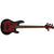 Sterling by Music Man StingRay RAY34PB Bass Guitar Dark Scarlet Burst Satin