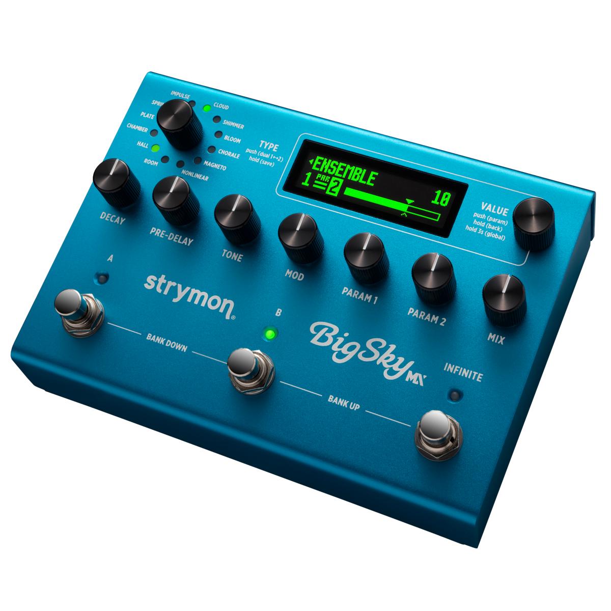 Strymon BigSky MX Multi-Dimensional Reverberator Reverb Effects Pedal