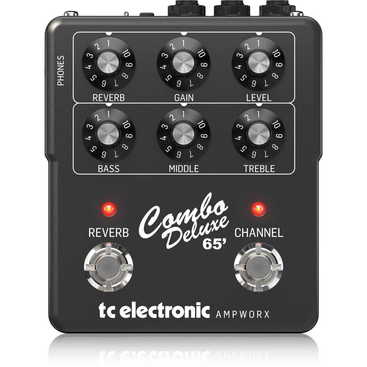 TC Electronic Ampworx Vintage Series Combo Deluxe '65 Dual Channel Guitar Preamp Effects Pedal
