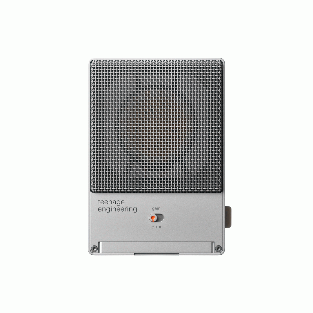 Teenage Engineering CM-15 Microphone - Tiny Studio Condenser Mic