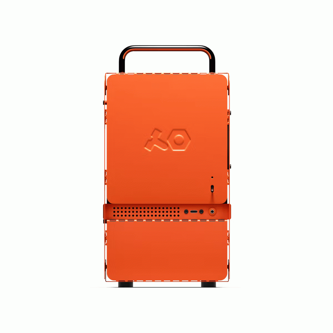 Teenage Engineering Computer-1 - Flat Pack Sheet Metal Computer Case - Orange