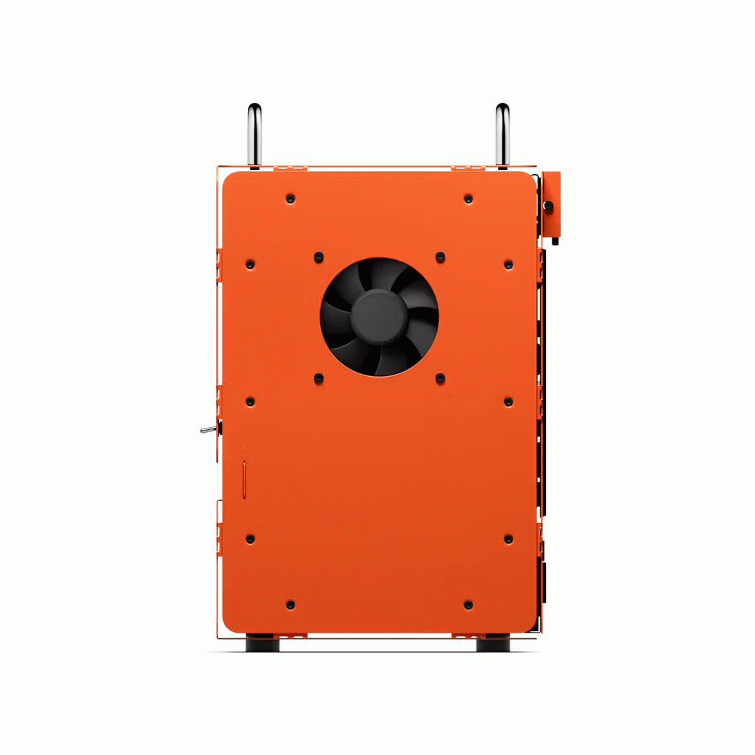 Teenage Engineering Computer-1 - Flat Pack Sheet Metal Computer Case - Orange