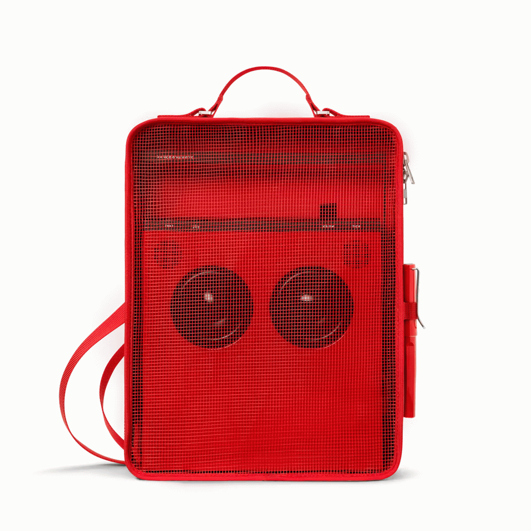 Teenage Engineering Mesh Bag Red