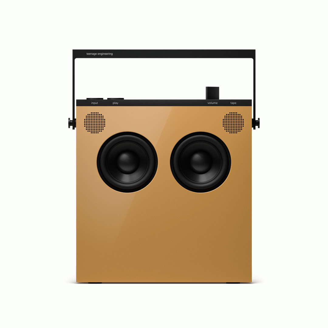 Teenage Engineering OB-4 Magic Radio Bluetooth Loudspeaker - Ochre