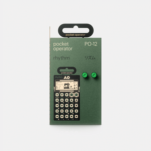 Teenage Engineering Pocket Operator PO-12 Rhythm - 16 Sound Drum Machine & Sequencer