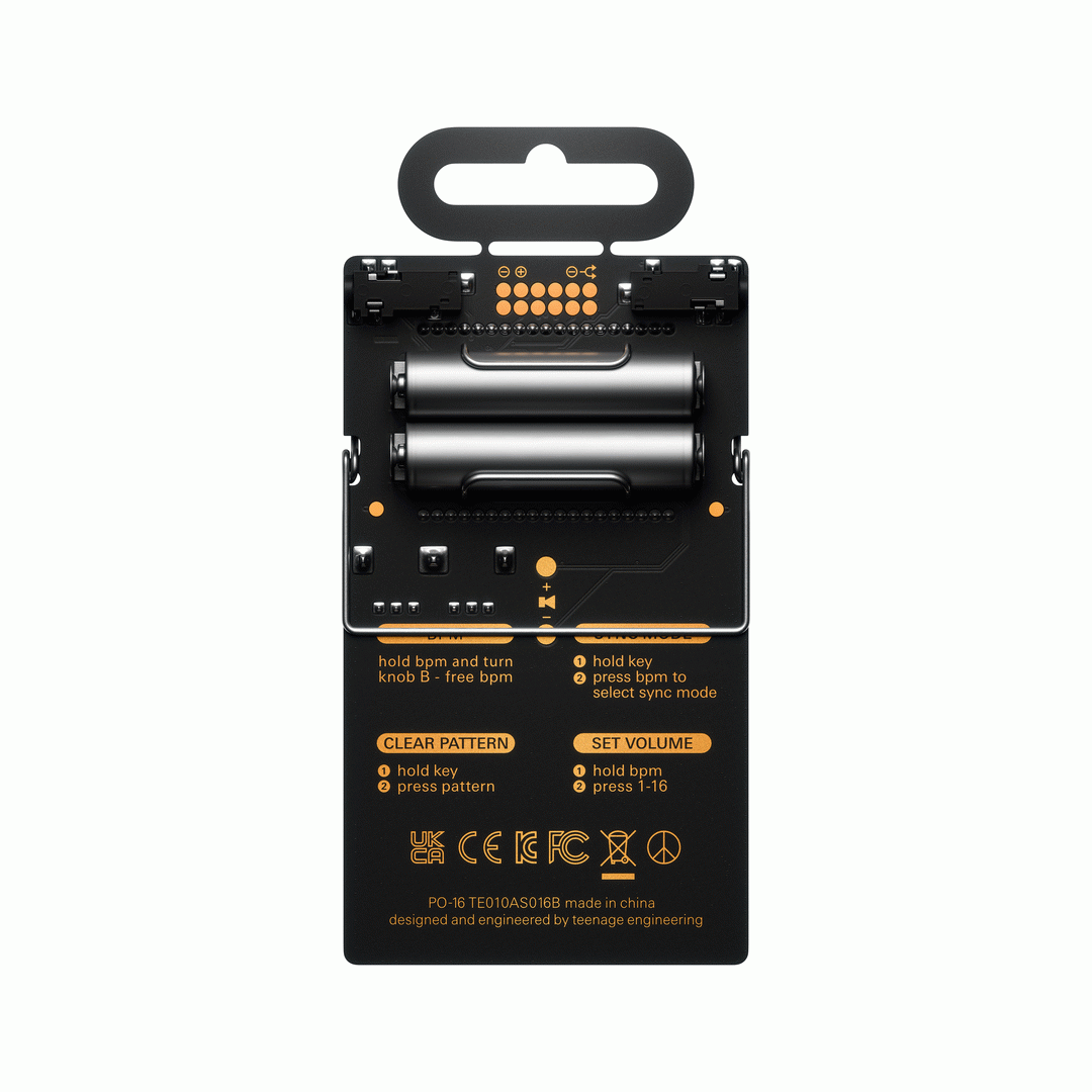 Teenage Engineering Pocket Operator PO-16 Factory - Lead Synthesizer for Keys Melodies