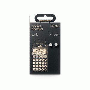 Teenage Engineering Pocket Operator PO-32 Tonic - Drum & Percussion Synthesizer & Sequencer