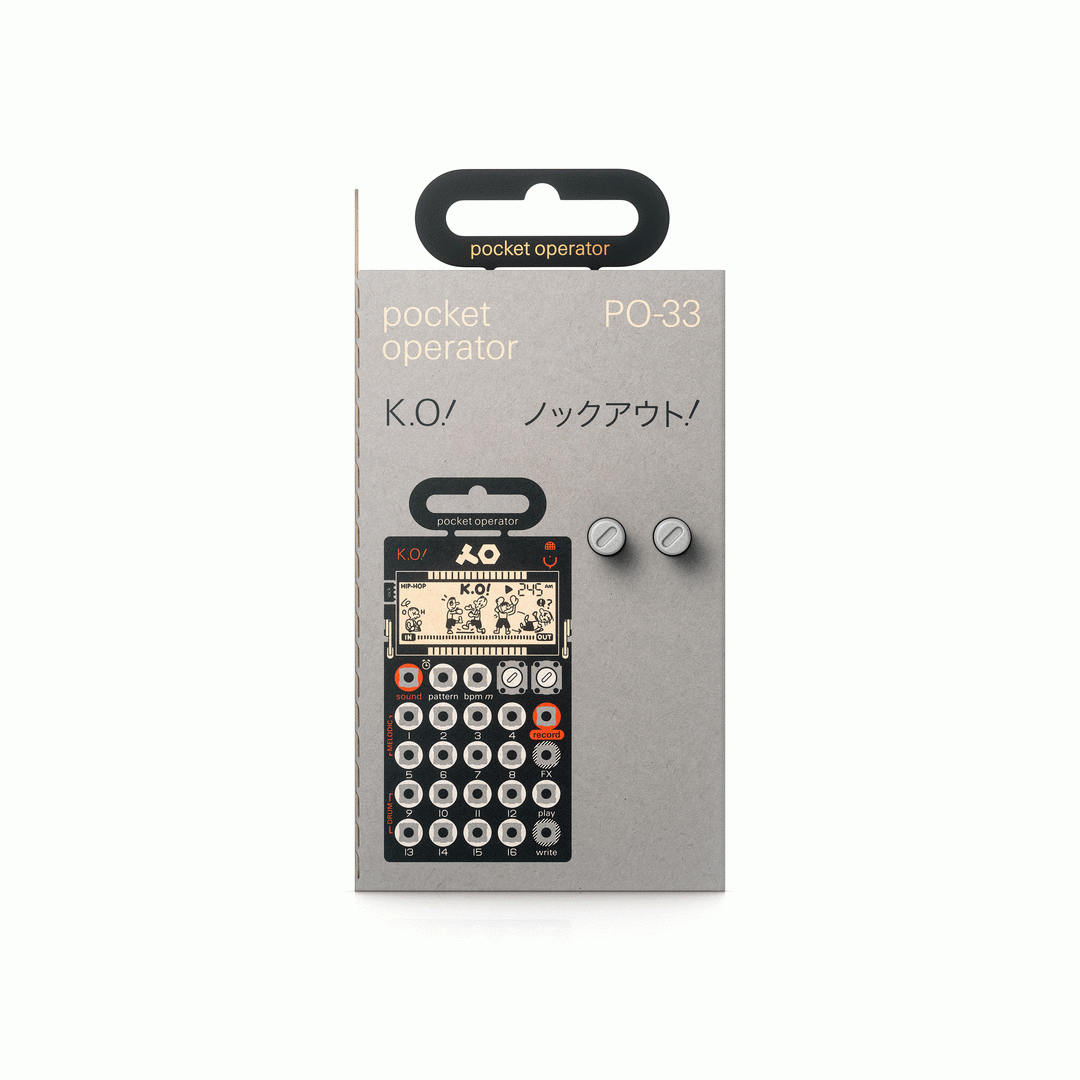 Teenage Engineering Pocket Operator PO-33 KO - Micro Sampler