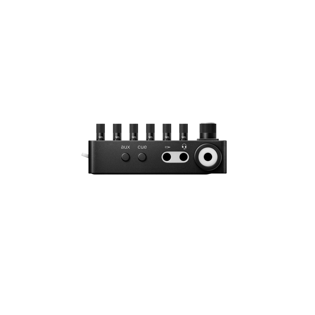 Teenage Engineering TX-6 Field Mixer - Ultra-Portable Pro-Mixer & Audio Interface - Black