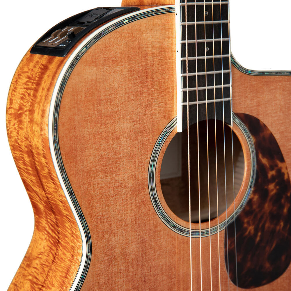 Takamine Limited Edition LTD2022 Acoustic Guitar Concert Natural w/ Pickup & Cutaway