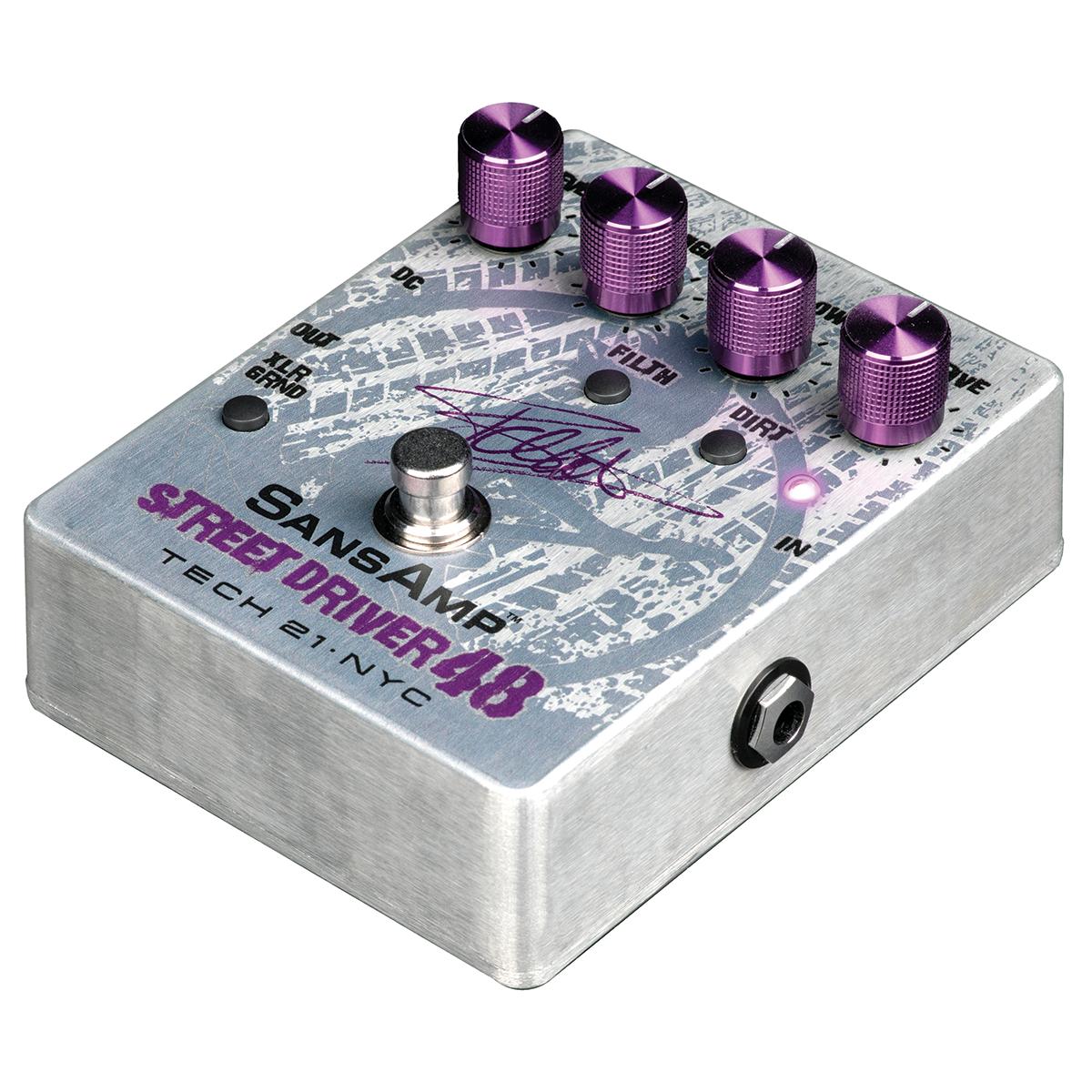 Tech 21 Frank Bello Signature Street Driver 48 Sansamp Effects Pedal