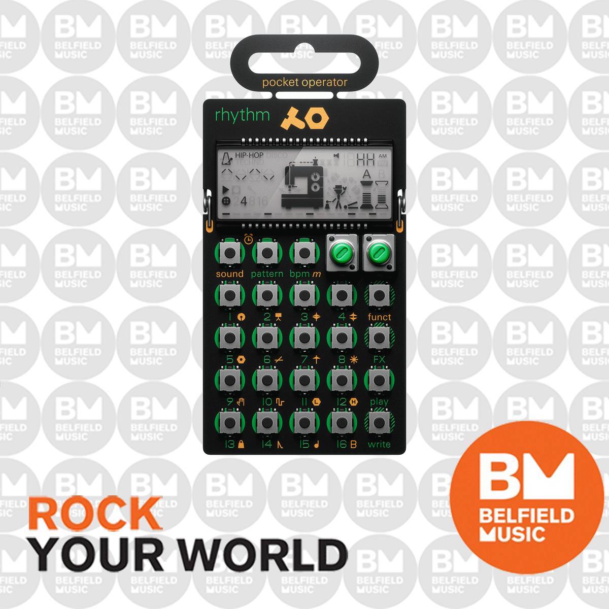 Teenage Engineering Pocket Operator PO-12 Rhythm - 16 Sound Drum