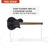 Traveler Guitar EG-1 Blackout Electric Guitar Matte Black w/ Gigbag