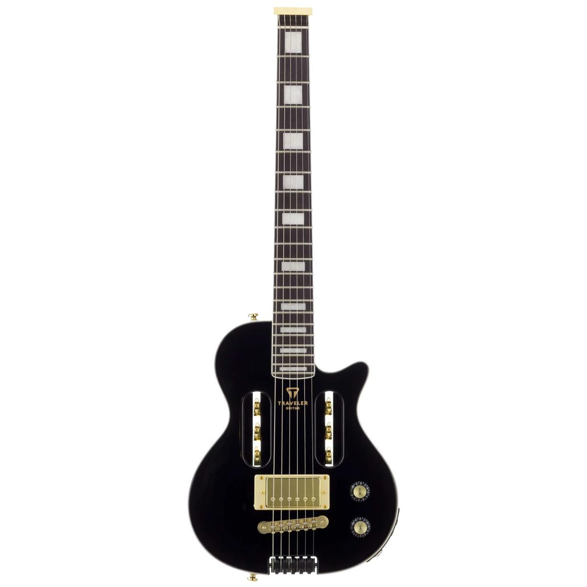 Traveler Guitar EG-1 Custom Electric Guitar Gloss Black w/ Gigbag