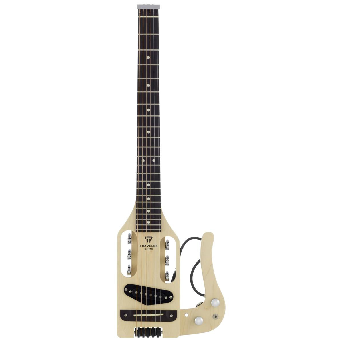 Traveler Guitar Pro-Series Hybrid Acoustic Electric Guitar Maple w/ Gigbag