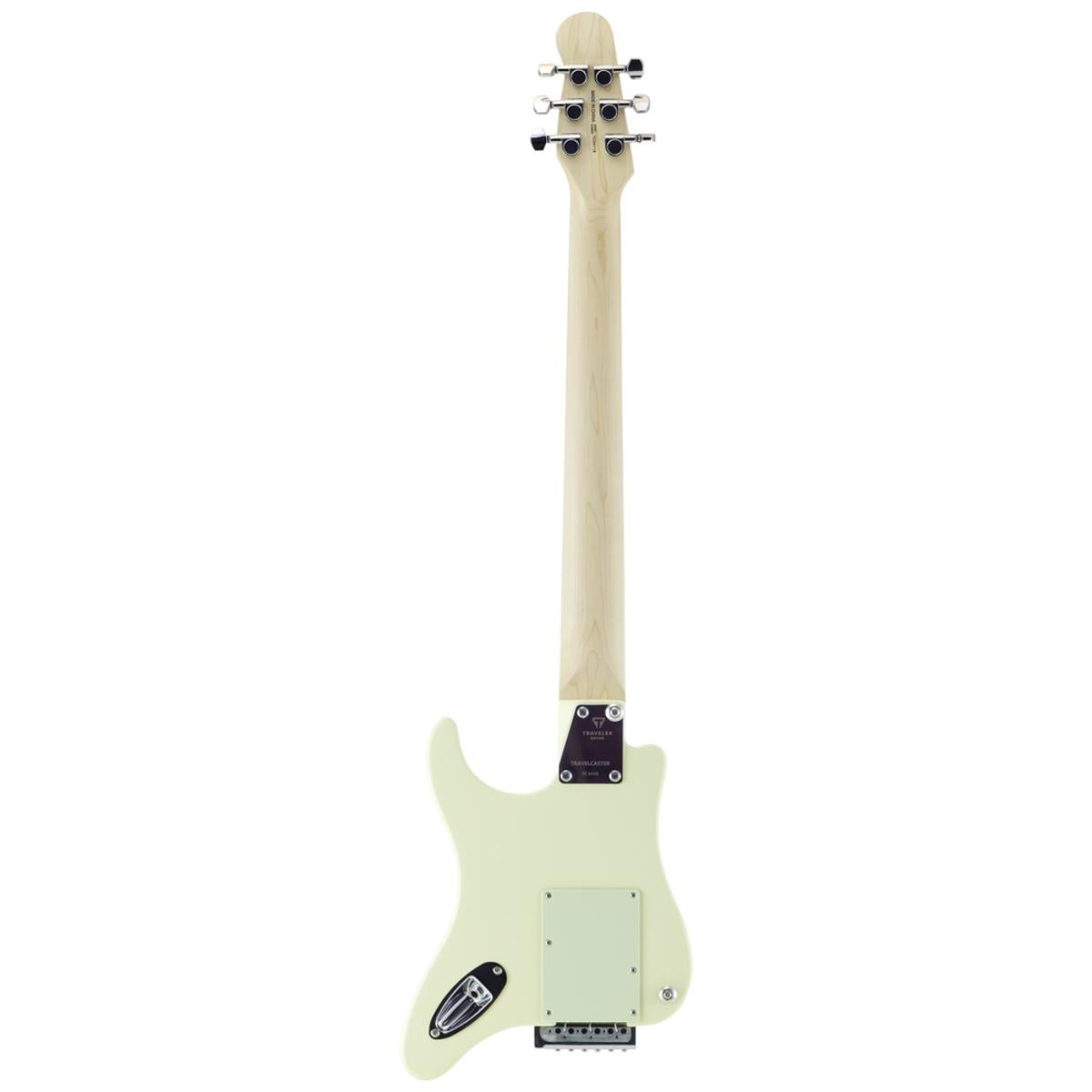 Traveler Guitar Travelcaster Deluxe Electric Guitar Olympic White w/ Gigbag