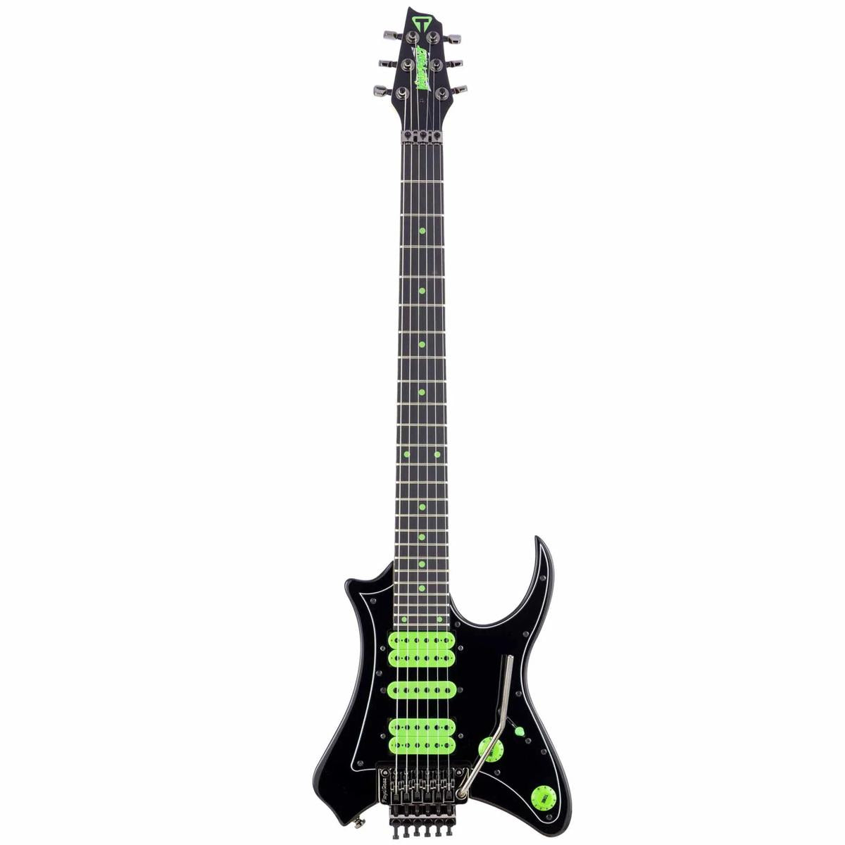 Traveler Guitar Vaibrant 88 Deluxe Electric Guitar Cosmic Black w 