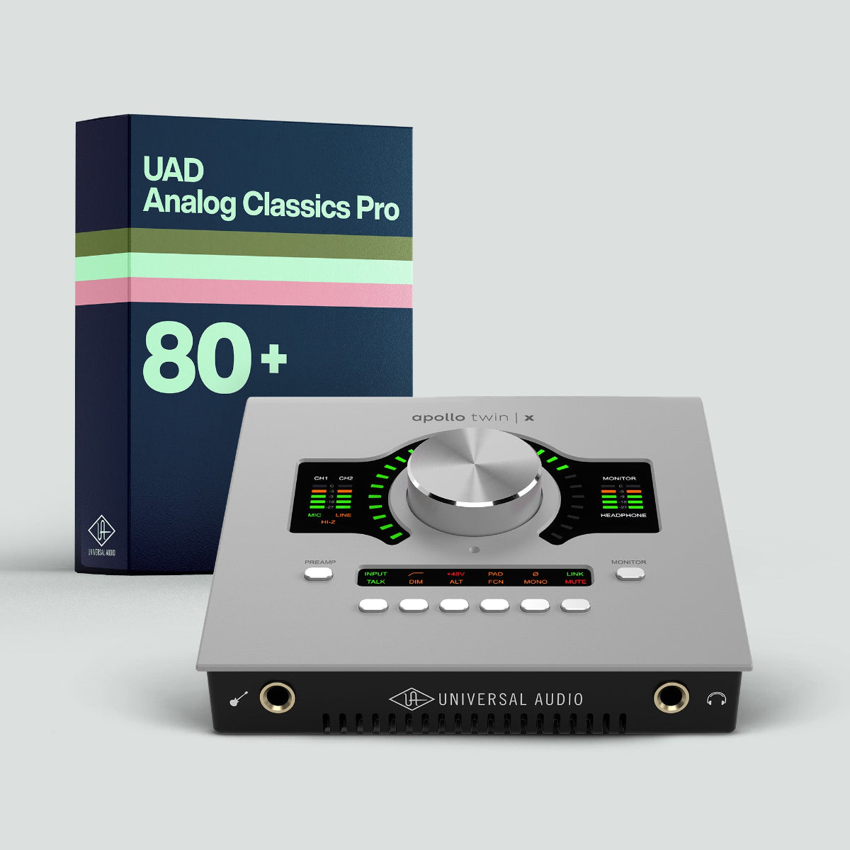 Universal Audio UA Apollo Twin X DUO Gen 2 Studio Audio Interface w/ Thunderbolt 3 (MAC/WIN)