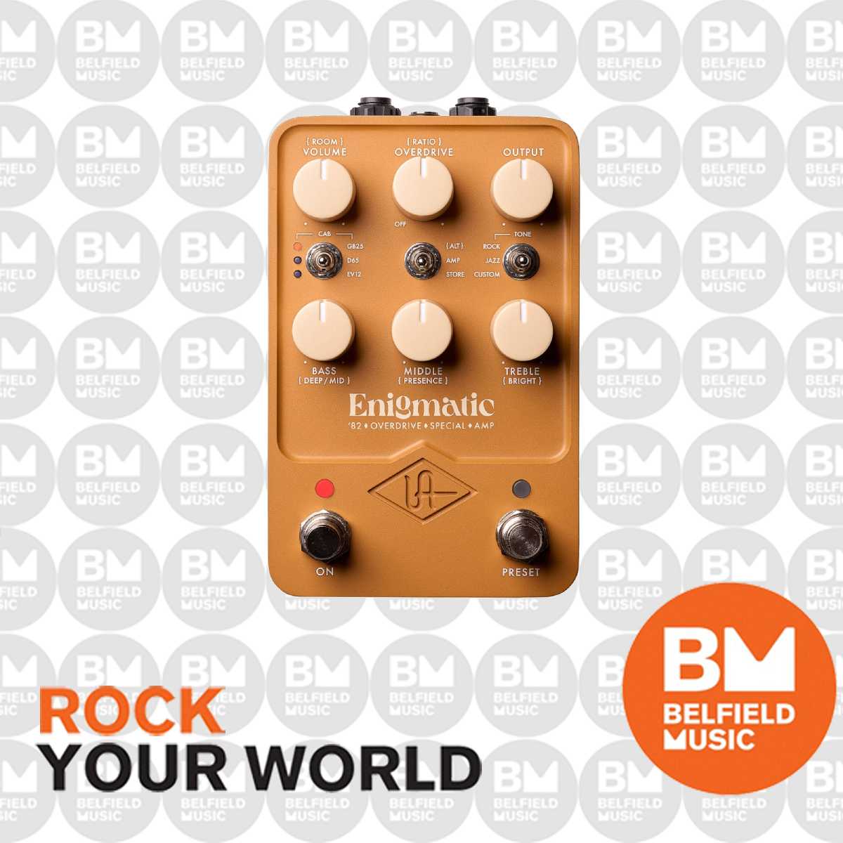 【ほぼ未使用！】UAFX Enigmatic '82 Enigmatic '82 Overdrive Special Amp – Universal Audio