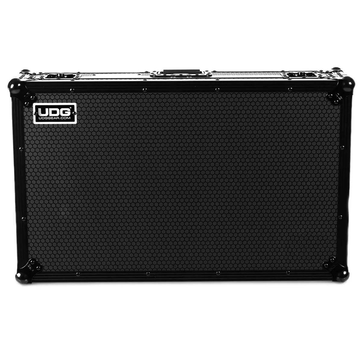 UDG F-U91096BL Ultimate Flight Case Pioneer DDJ-REV5 Black Plus w/ Laptop Shelf
