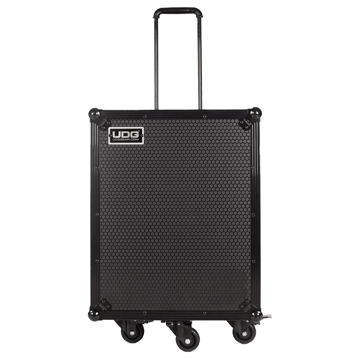 UDG U91101BL Ultimate Flight Case 4 CDJ/ Mixer Black w/ Trolley & Spinner Wheels