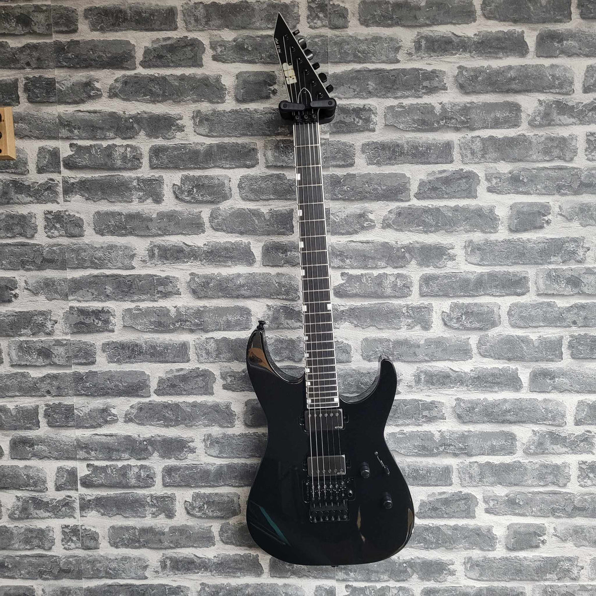 ESP USA M-II Electric Guitar Saphire Black w/ EMGs &amp; Floyd Rose