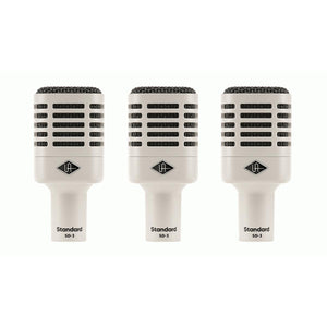 Universal Audio UA SD-3 Dynamic Microphone w/ Hemisphere Modeling - 3 Pack