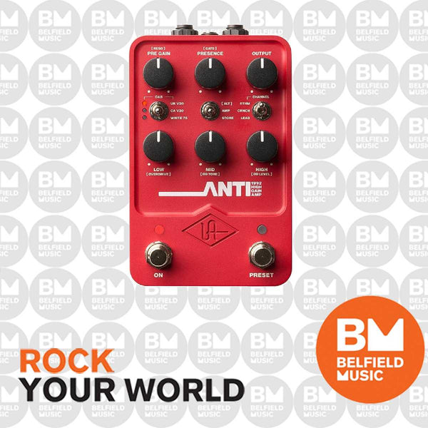 【Universal Audio / UAFX】 Anti Universal Audio UAFX ANTI review: a full metal rig in one pedal?