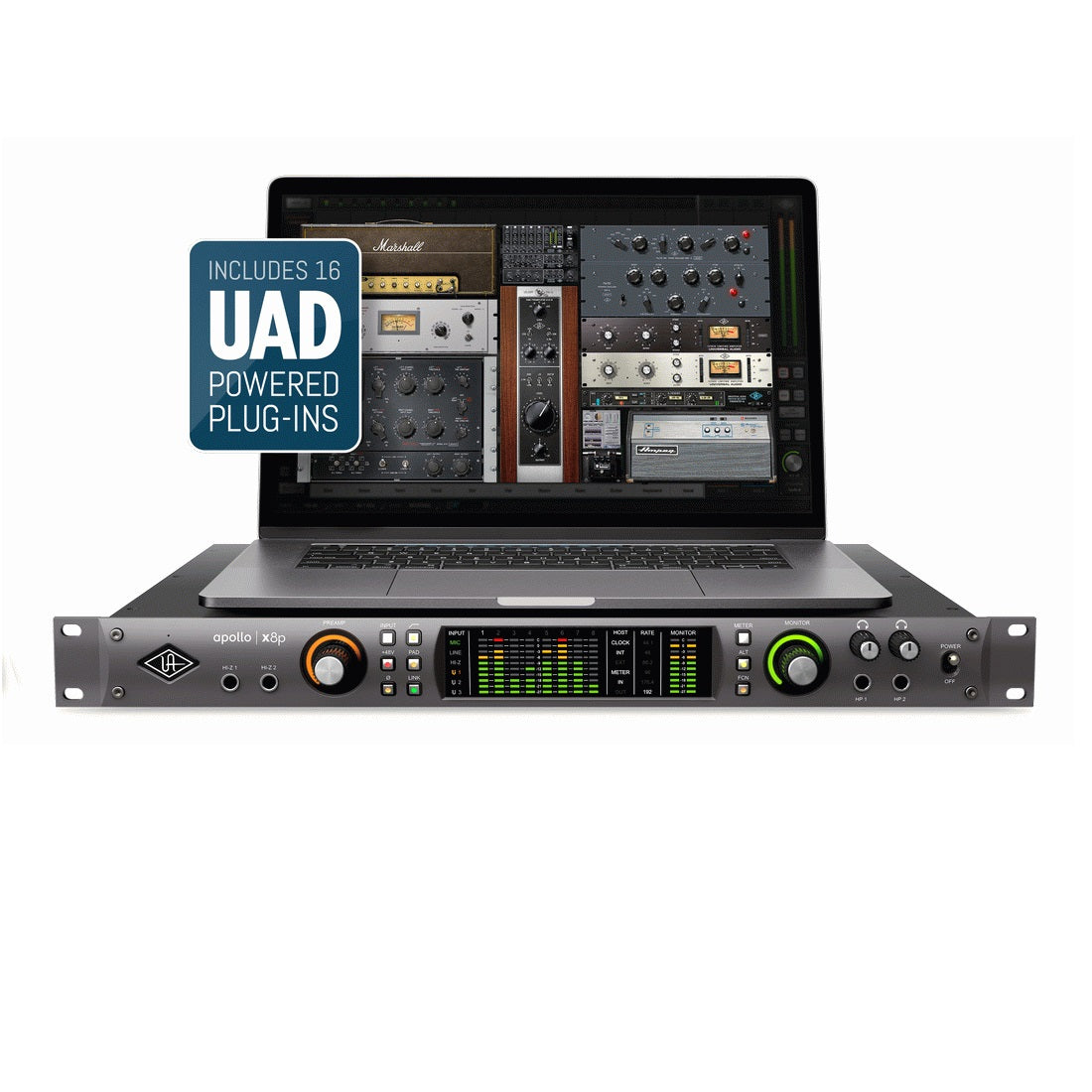 Universal Audio UA Apollo x8P Thunderbolt 3 Audio Interface - Heritage Edition