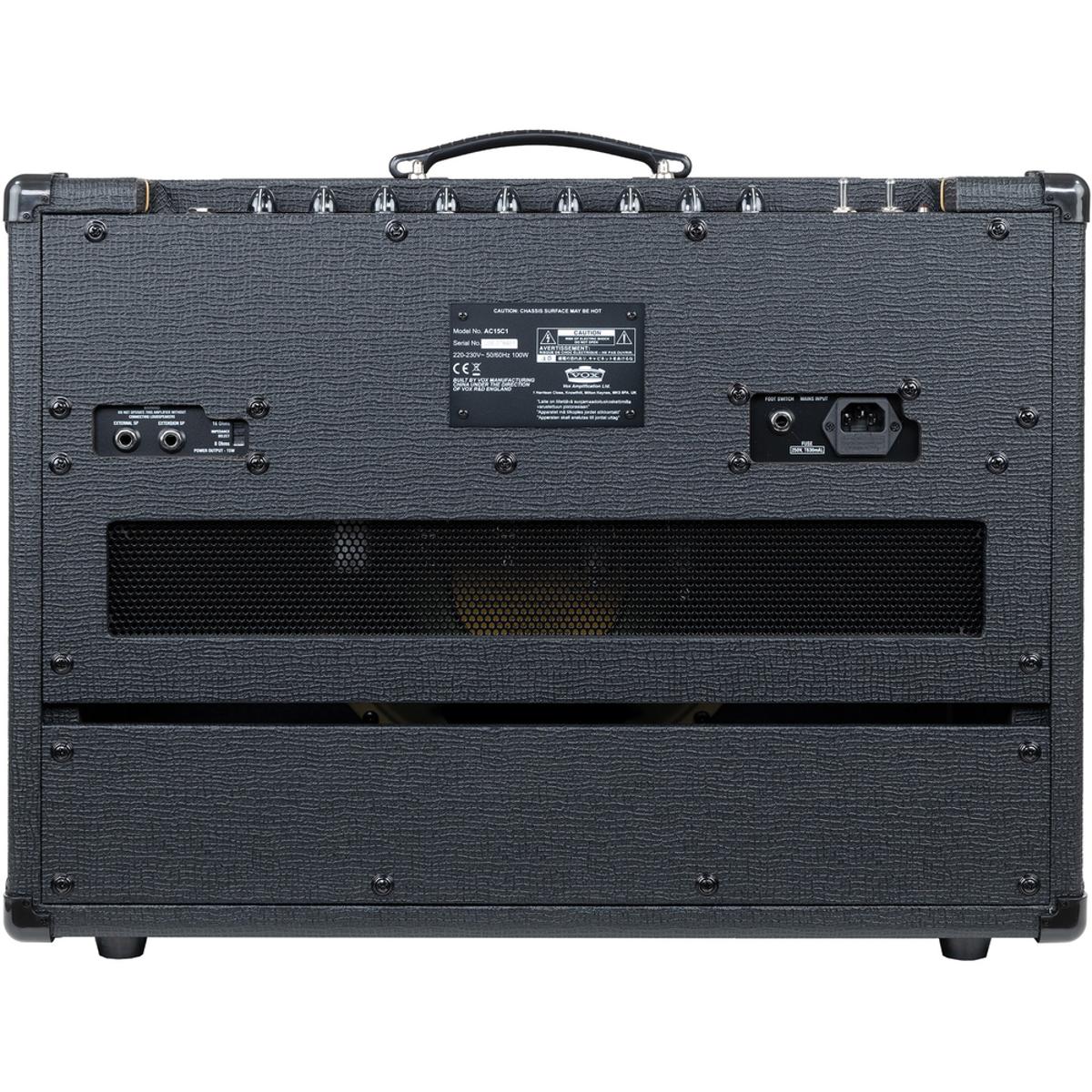 VOX AC15 Custom Guitar Amplifier 15W 1x12 Valve Amp Combo - AC15C1