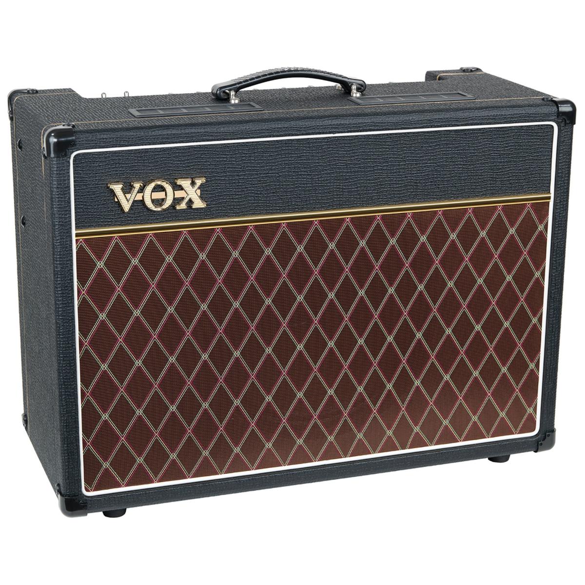 VOX AC15 Custom Guitar Amplifier 15W 1x12 Valve Amp Combo w/ Alnico Blue Speaker - AC15C1X