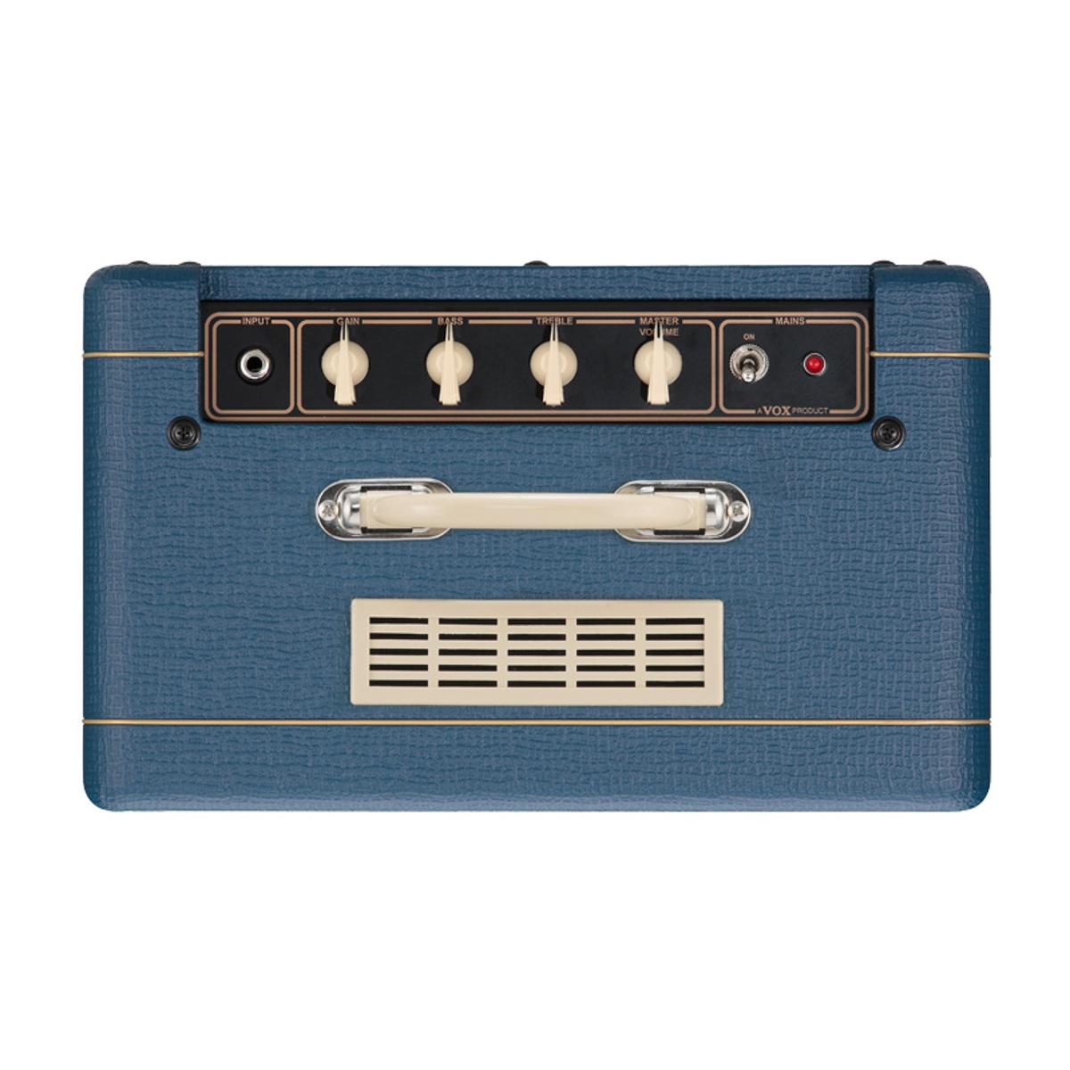 VOX AC4 Custom Guitar Amplifier 4W 1x10 Valve Amp Combo Blue - AC4C112