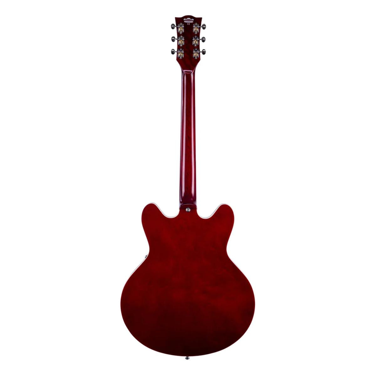 VOX BC-S66-CR Bobcat S66 Semi-Hollow Electric Guitar Cherry Red w/ Hardcase