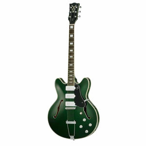 VOX BC-S66 GR Bobcat S66 Semi-Hollow Electric Guitar Italian Green w/ Hardcase