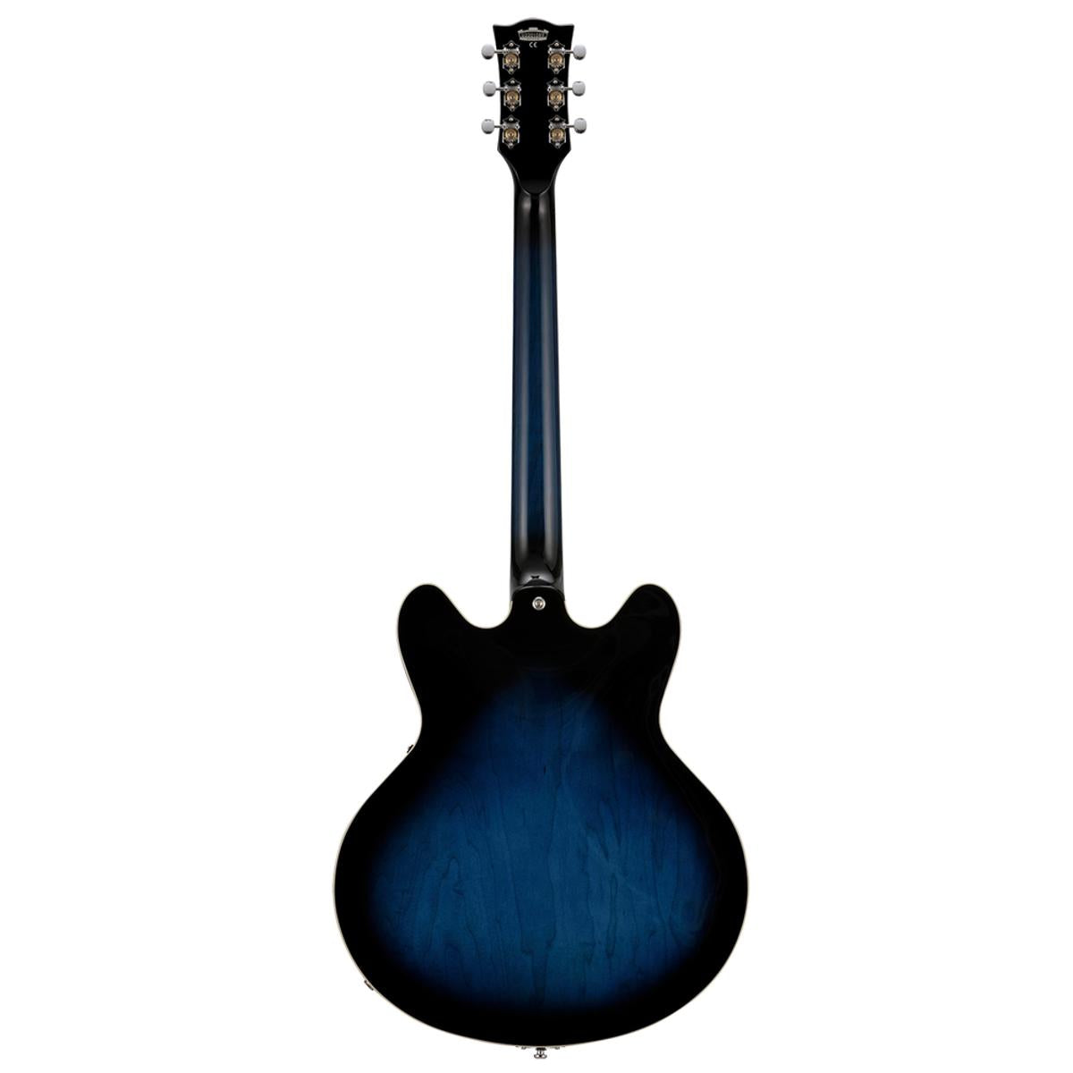 VOX BC-V90-BK Bobcat V90 Semi-Hollow Electric Guitar Sapphire Blue w/ Hardcase