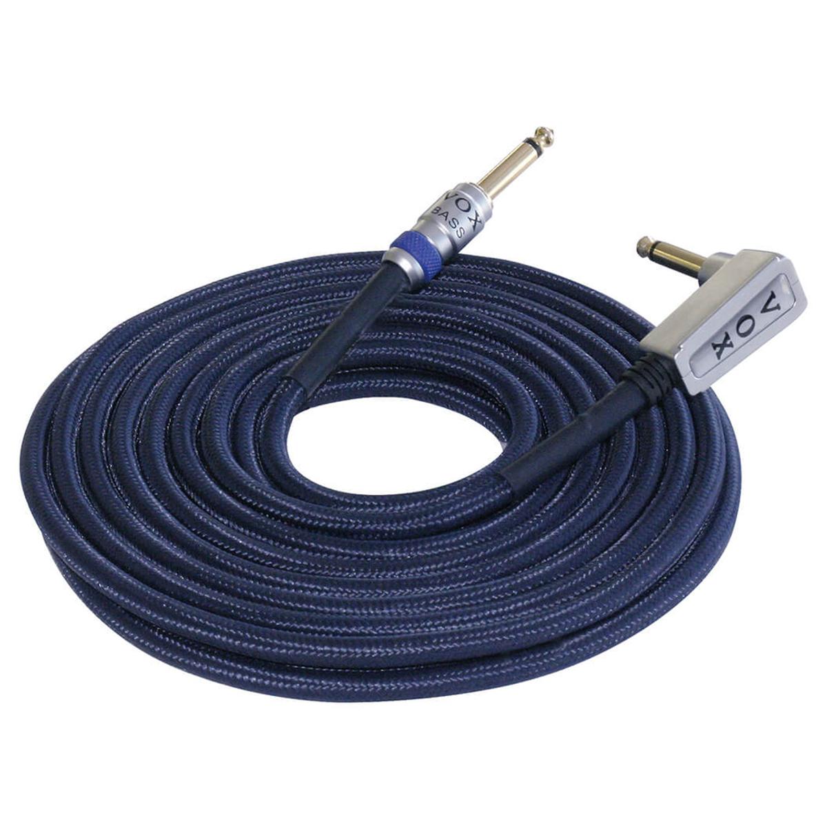 VOX VBC-19BL Class A Instrument Cable 6m (19ft) Bass Guitar Lead