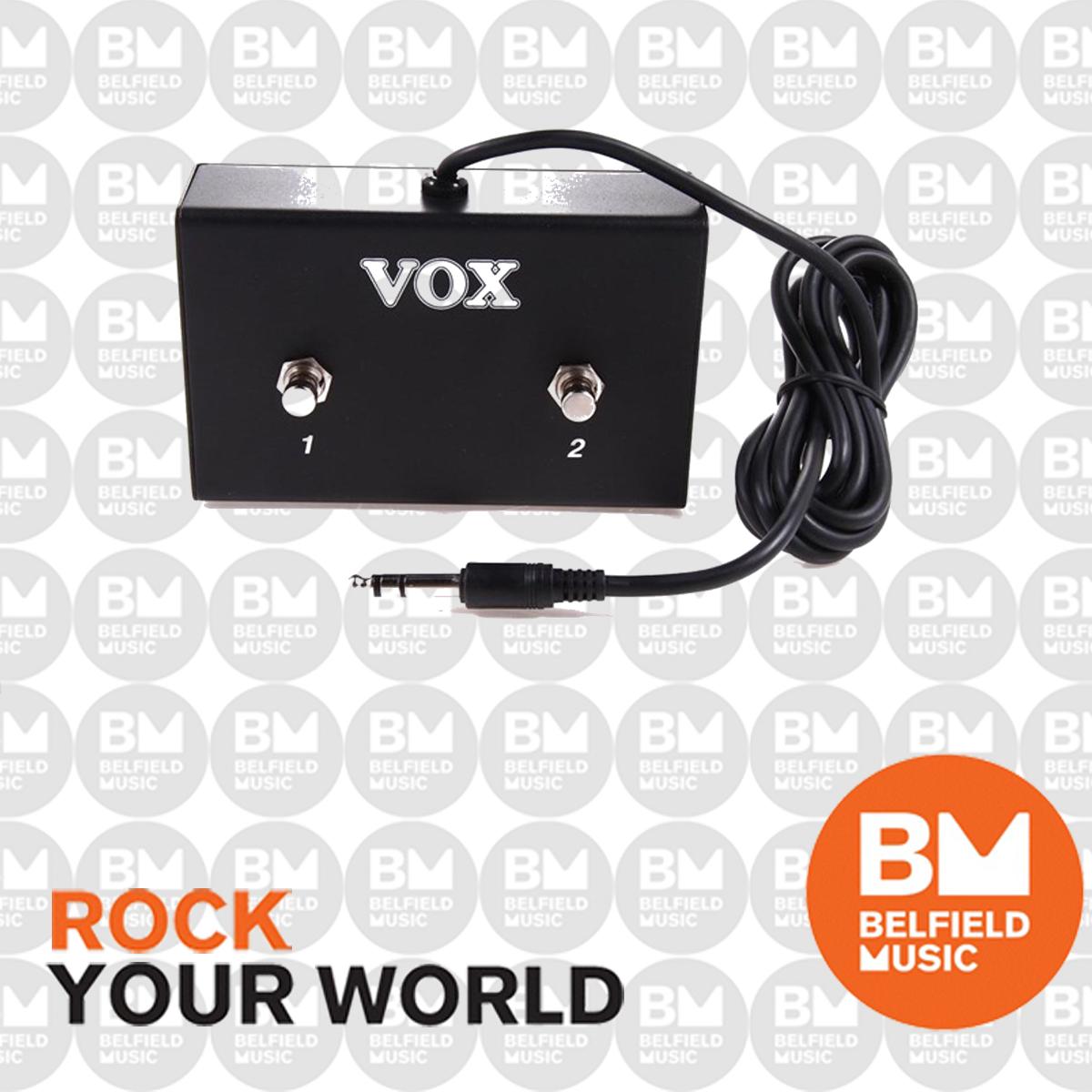 VOX VFS2 Dual Footswitch Belfield Music