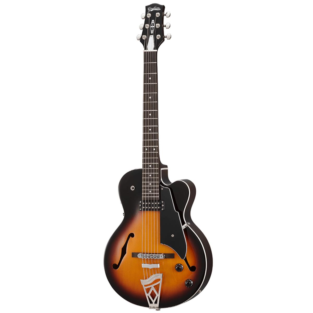 VOX VGA-3D-SB Giulietta 3D Archtop Acoustic/Electric Guitar Sunburst w/ Cutaway &amp; Gigbag