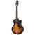 VOX VGA-3D-SB Giulietta 3D Archtop Acoustic/Electric Guitar Sunburst w/ Cutaway & Gigbag