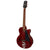 VOX VGA-3PS-TR Giulietta 3PS Small Archtop Acoustic Guitar Trans Red w/ Cutaway Pickup & Gigbag