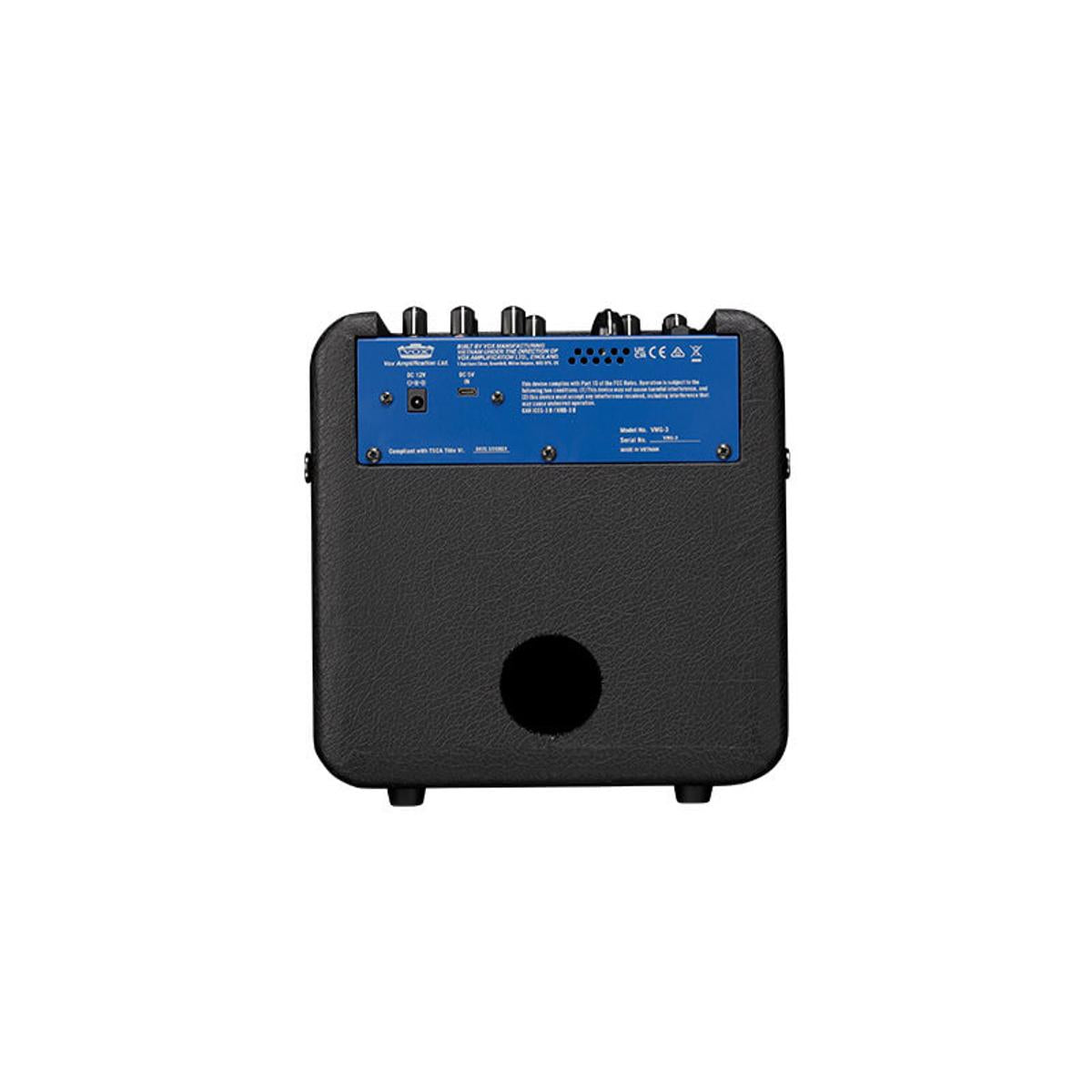VOX VMG-3BL Mini Go 3W Guitar Amplifier Blue w/ 5inch Speaker