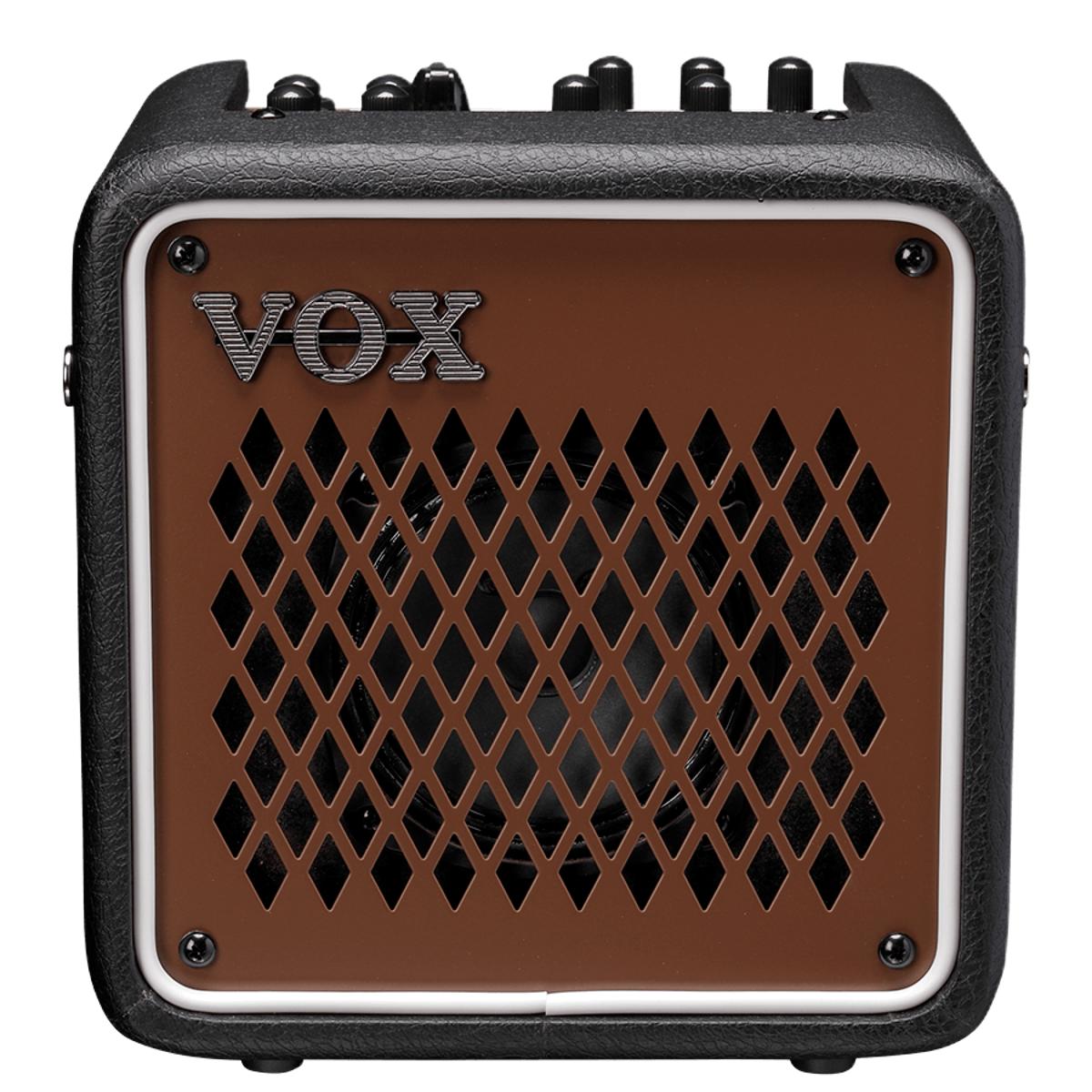 VOX VMG-3BR Mini Go 3W Guitar Amplifier Brown w/ 5inch Speaker