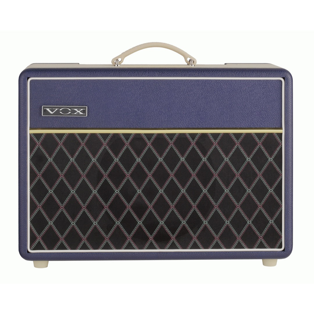 VOX AC10C1 TTBC Guitar Amplifier 10W 1x10 Valve Amp Combo - Limited Edition Two Tone Blue & Cream