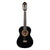Valencia VC102BK 1/2 Size Classical Guitar Nylon String Black