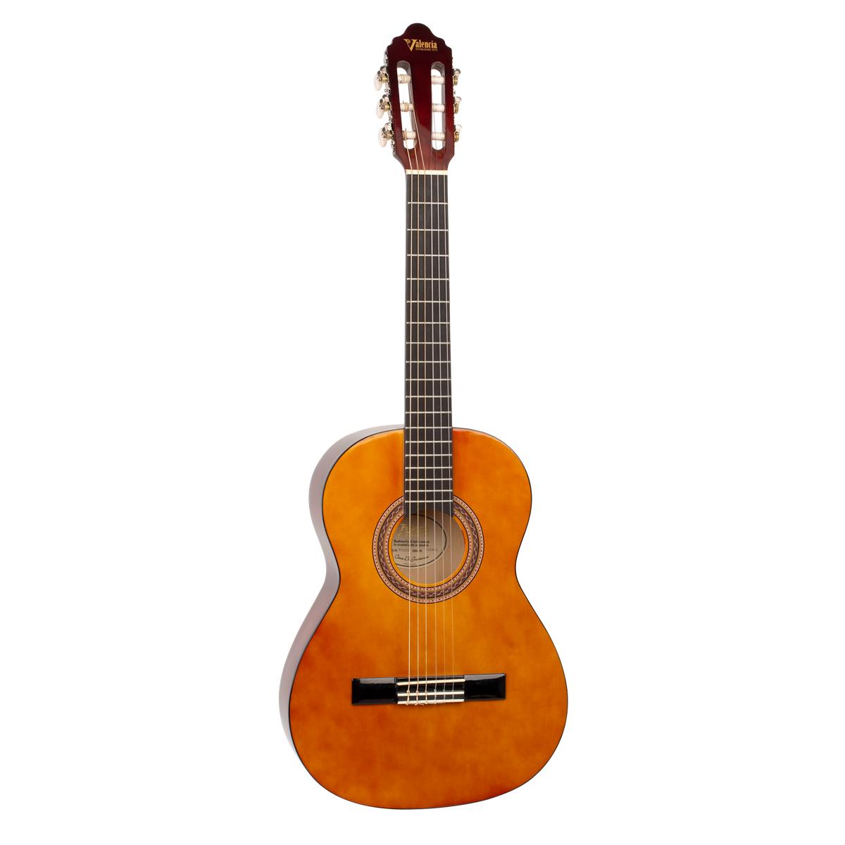 Valencia VC103 3/4 Size Classical Guitar Nylon String Natural